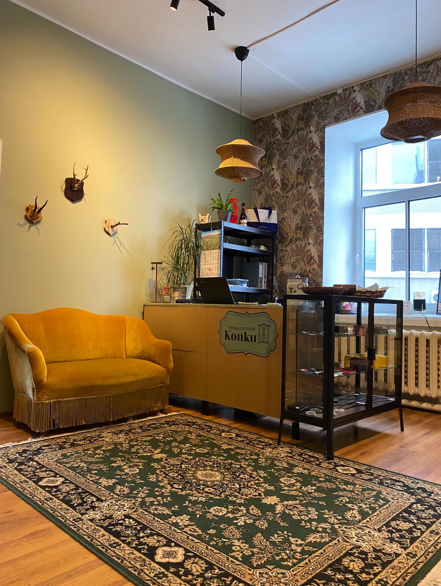 Ringluspood Konku vastuvõtuala ja lett